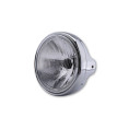 HIGHSIDER smart 7-inch LTD headlamp, H4 insert, side mounting, embossed glass, chrome-plated