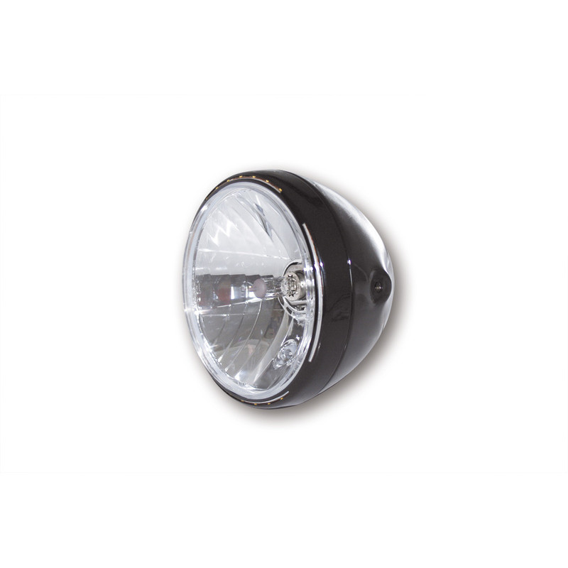 HIGHSIDER smart 7 inch headlight RENO 2, black glossy