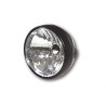 HIGHSIDER smart Headlight, 6 1/2 metal housing black satin finished, with parking light
