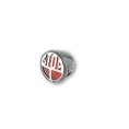 HIGHSIDER smart LED taillight STOP, red glass, black metal housing