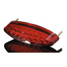 HIGHSIDER smart NUMBER1 LED mini taillight, with license plate light, red glass