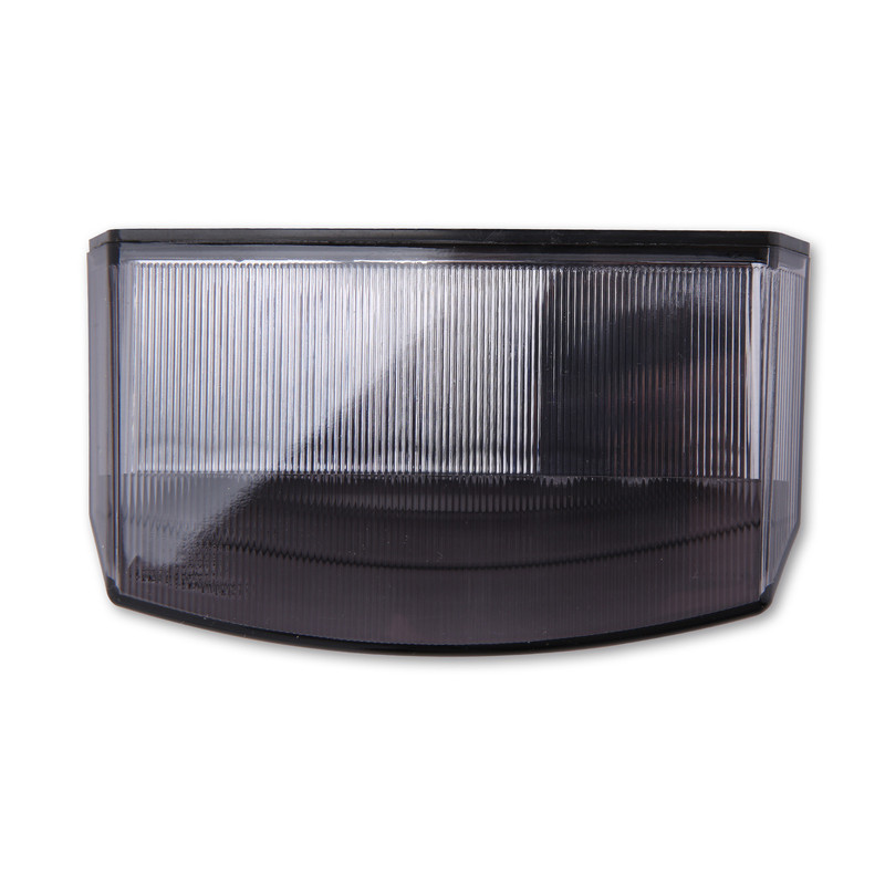 HIGHSIDER smart BOSTON LED tail light, black base plate, tinted glass