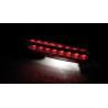 HIGHSIDER smart BOSTON LED tail light, black base plate, tinted glass
