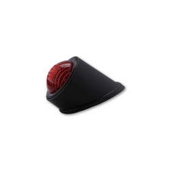 HIGHSIDER smart LED taillight OLD SCHOOL TYP1, black, red glass, E-approved