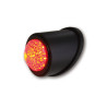 HIGHSIDER smart LED taillight OLD SCHOOL TYP1, black, red glass, E-approved
