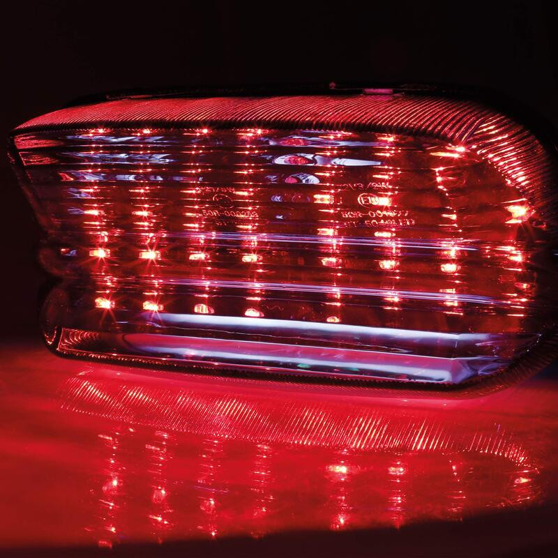 HIGHSIDER smart LED taillight with tinted glass, YAMAHA XJR 1300 99-