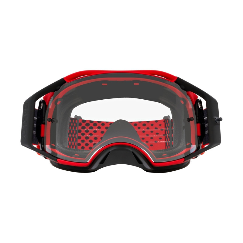 Masque OAKLEY Airbrake MX - Moto Red B1B écran clair