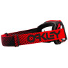 Masque OAKLEY Airbrake MX - Moto Red B1B écran clair