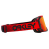 Masque OAKLEY Airbrake MX - Moto Red B1B écran Prizm MX Torch