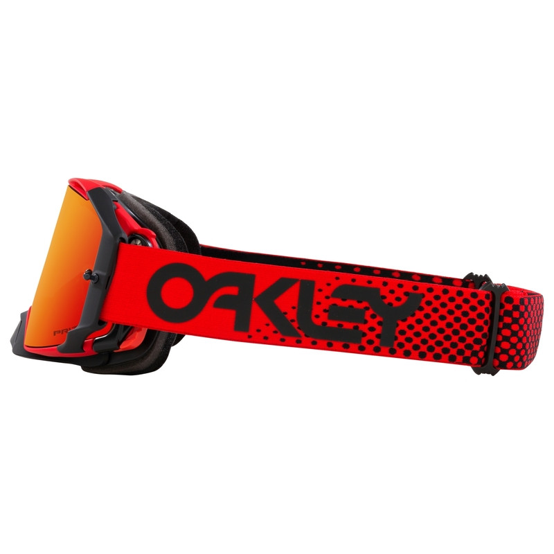 Masque OAKLEY Airbrake MX - Moto Red B1B écran Prizm MX Torch