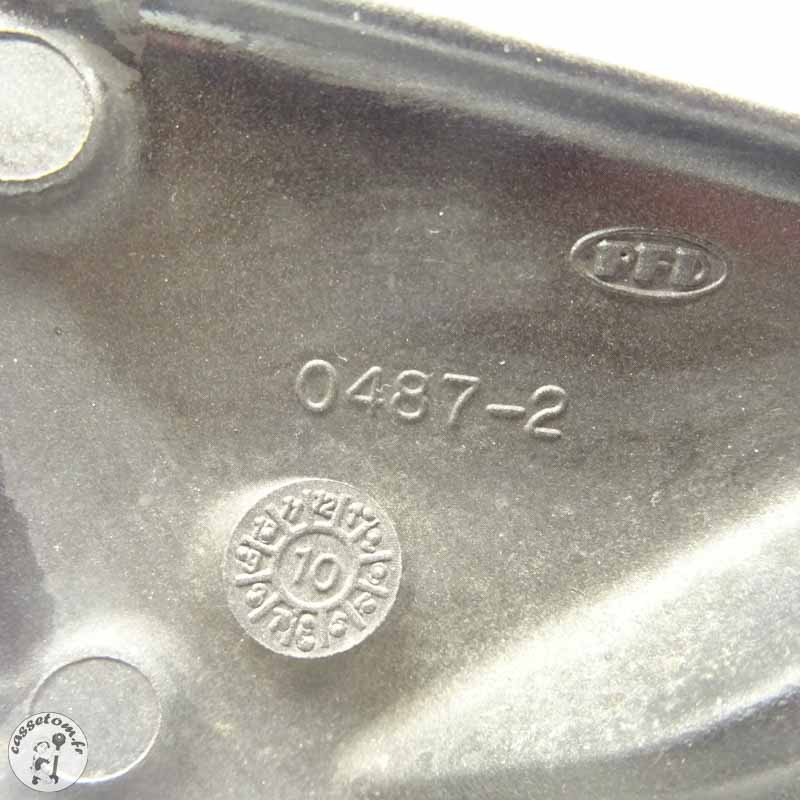 Platine Repose-pied Arrière Gauche Kawasaki 750 Z 2011