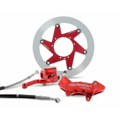 Kit freinage complet BERINGER Top Race roue 17'' étrier Aerotec® radial 4 pistons - rouge