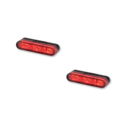 Clignotant LED HIGHSIDER Star-MX1 Pro 3en1 - clignotant/feu stop/feu de position arrière