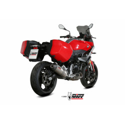 Silencieux MIVV Oval titane/casquette carbone BMW F900XR