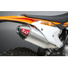 Silencieux YOSHIMURA RS-4 Signature Series aluminium/casquette carbone KTM/Husqvarna