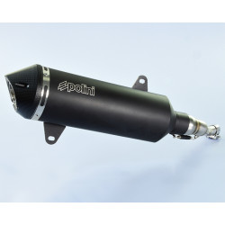 Silencieux POLINI Aluminium noir - Yamaha