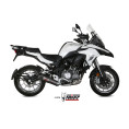 Silencieux MIVV Oval carbone/casquette carbone Benelli TRK 502 Silencieux MIVV Oval carbone/casquette carbone Benelli TRK 502
