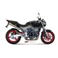 Silencieux MIVV X-Cone inox brossé Honda CB600F Hornet Silencieux MIVV X-Cone inox brossé Honda CB600F Hornet