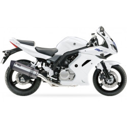 Silencieux IXIL Hexoval Xtrem inox / alu noir - Suzuki SV 650/S - OS8049VSE