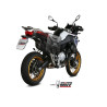 Silencieux MIVV Suono Steel Black/casquette carbone BMW F850GS