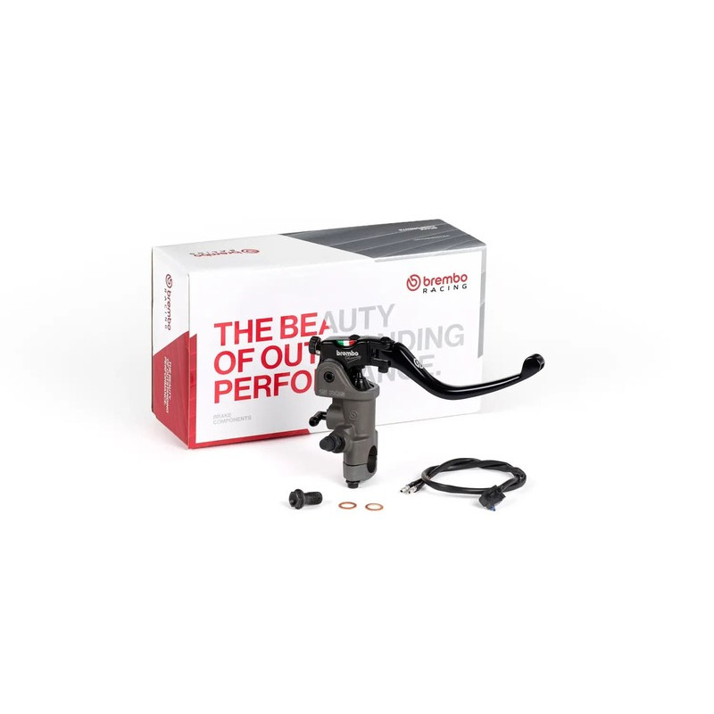 Maître-cylindre de frein BREMBO UPGRADE Pr15 RCS levier court repliable