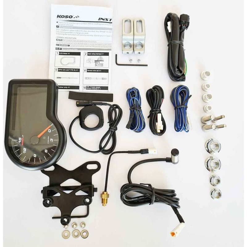 Compteur multifonctions KOSO RX-3