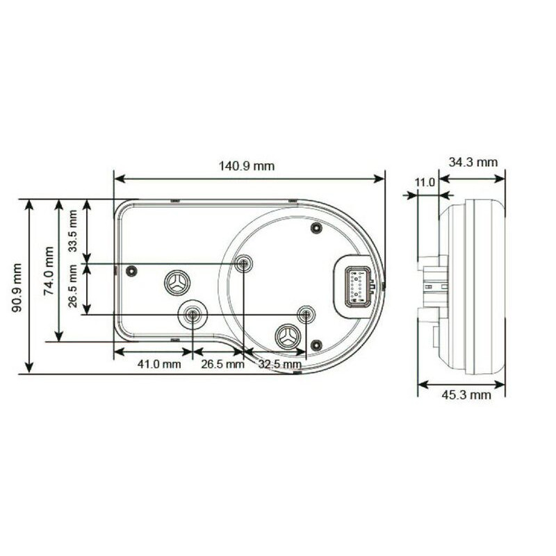 Compteur multifonctions KOSO RX-3