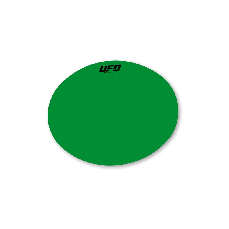 Planche adhésive ovale UFO vert