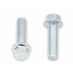Vis à bride BOLT tête hexagonale 8mm M6x1x20mm 10 pièces