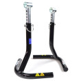 Béquille de stand centrale BIHR pour repose-pieds racing - Extensible 390mm-480mm