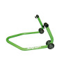 Béquille de stand arrière universelle BIKE LIFT vert avec supports en "V"- RS-17