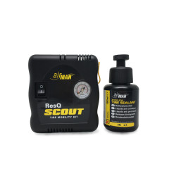 Kit mini-compresseur + bombe anticrevaison AIRMAN ResQ Scout