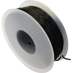 Câble électrique BIHR 1mm² - 25m - Noir
