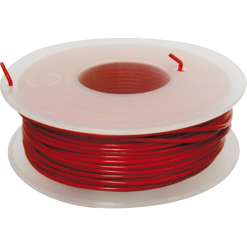 Câble électrique BIHR 1mm² - 25m - Rouge
