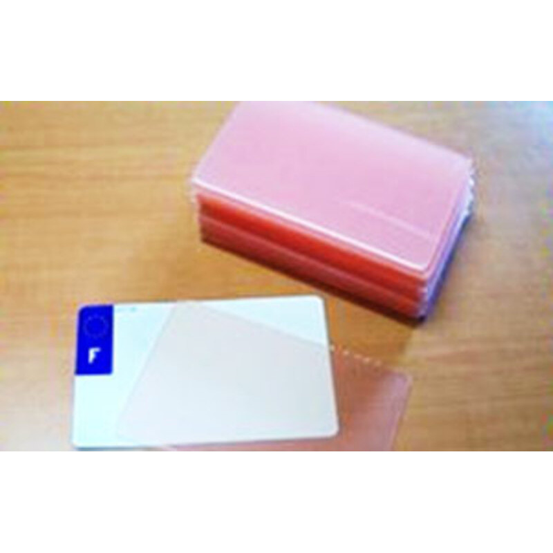 Plaques d'immatriculation PVC et fonds blancs PPI - Type F 210x130 - 10 pièces