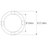 Douille à créneaux JMP pour bras oscillant/chassis Øint.20mm/Øext.27,4mm 4 crans BMW