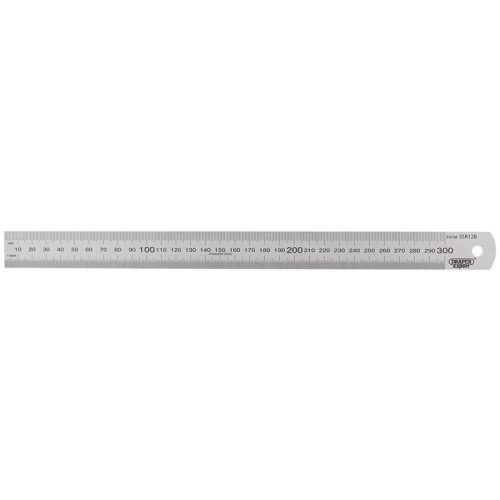 Règle inox DRAPER 300mm