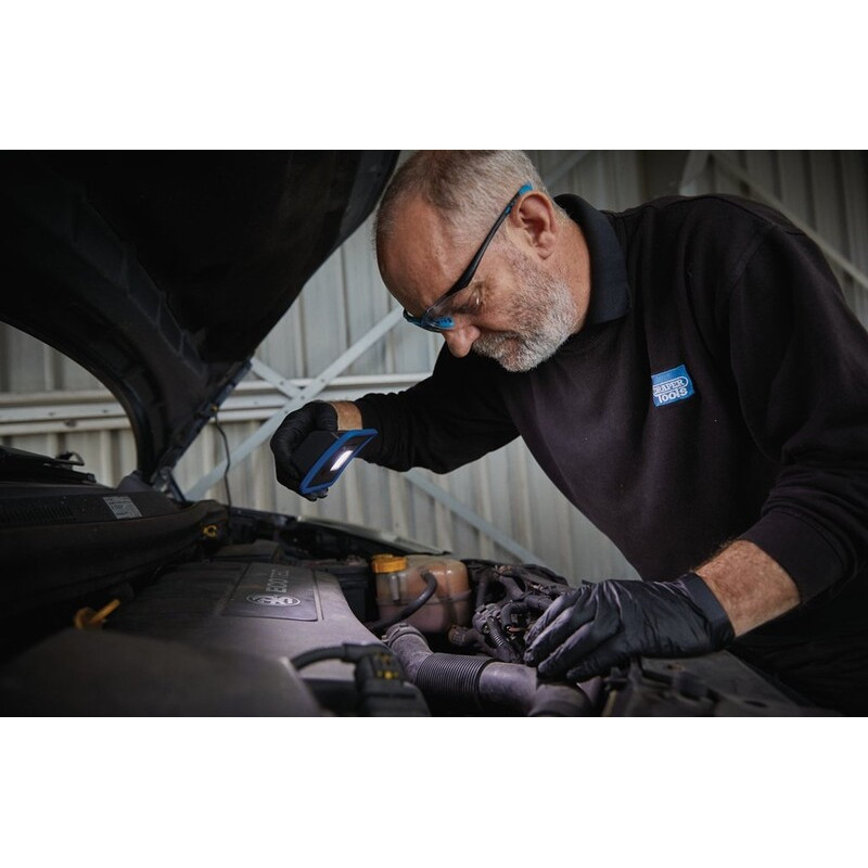 Mini projecteur LED COB rechargeable et banque d'alimentation DRAPER