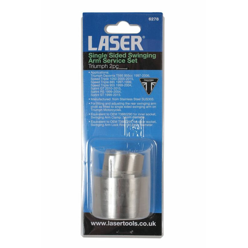 Kit de maintenance monobras oscillantt LASER TOOLS 2 pièces Triumph