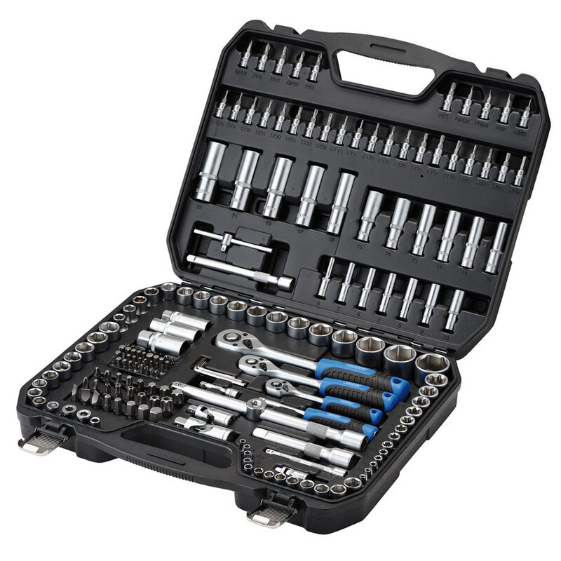 Coffret de douilles et d'embouts métriques DRAPER HI-TORQ® 1/4" 3/8" et 1/2" (188 pièces) Coffret de douilles et d'embouts métriques DRAPER HI-TORQ® 1/4" 3/8" et 1/2" (188 pièces)