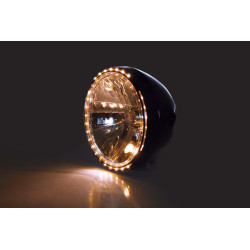 Phare SHIN YO Reno 2 7" noir brillant