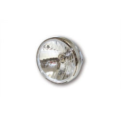 Phare SHIN YO Reno 2 7" chrome verre clair