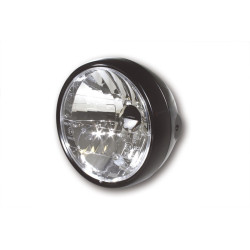 Phare SHIN YO 6 1/2" chromé/noir