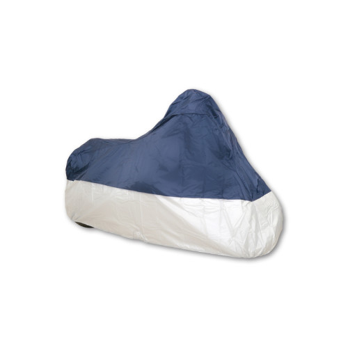 Housse de protection extérieur SHIN YO bleu/argent - moto / scooter - 2XL