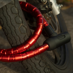 Antivol câble renforcé OXFORD Barrier - 1.4mx25mm