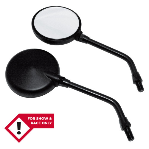 SHIN YO Mini handlebar mirror, black
