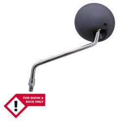 SHIN YO Handlebar mirror, round, cranked stem, left