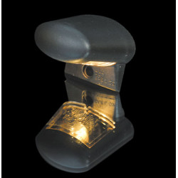 SHIN YO License Plate Light Oval, Black