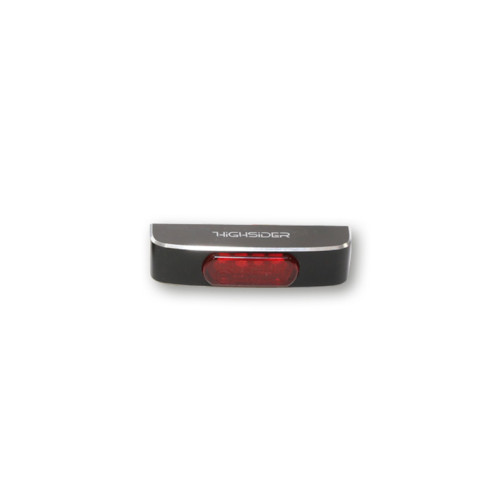 Feu arrière LED HIGHSIDER pro Conero T2 homologué - verre rouge - l'unité