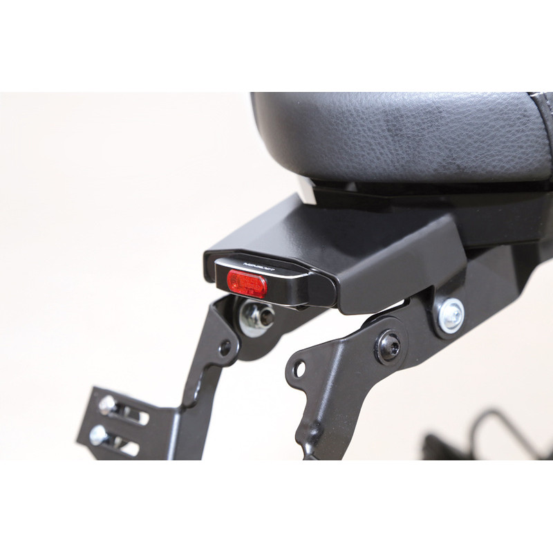 Feu arrière LED HIGHSIDER pro Conero T2 homologué - verre rouge - l'unité